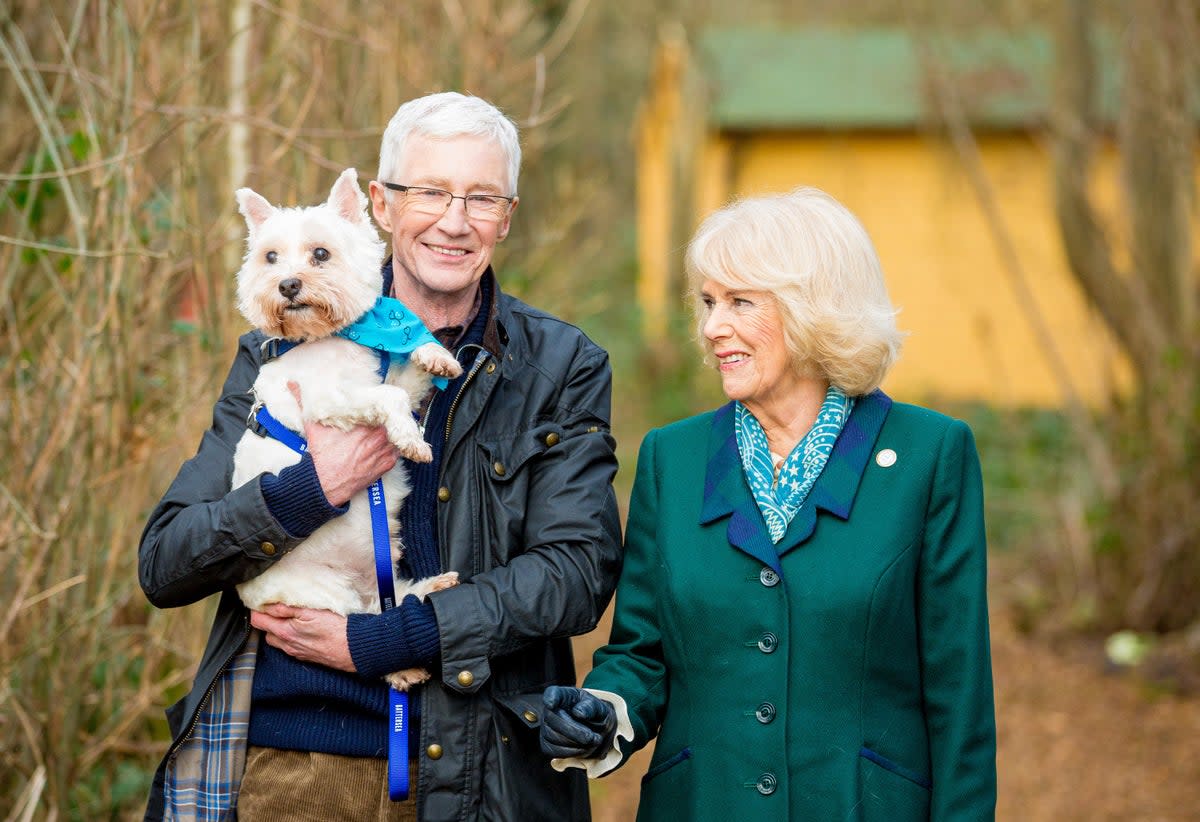 O’Grady, pictured with the Queen Consort, was fondly remembered by his colleagues and famous friends (Multistory Media)