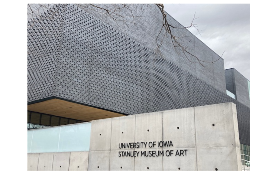 The new University of Iowa Stanley Museum of Art opened in August 2022 at 160 W. Burlington St., on the University of Iowa campus (photo by Jonathan Turner).
