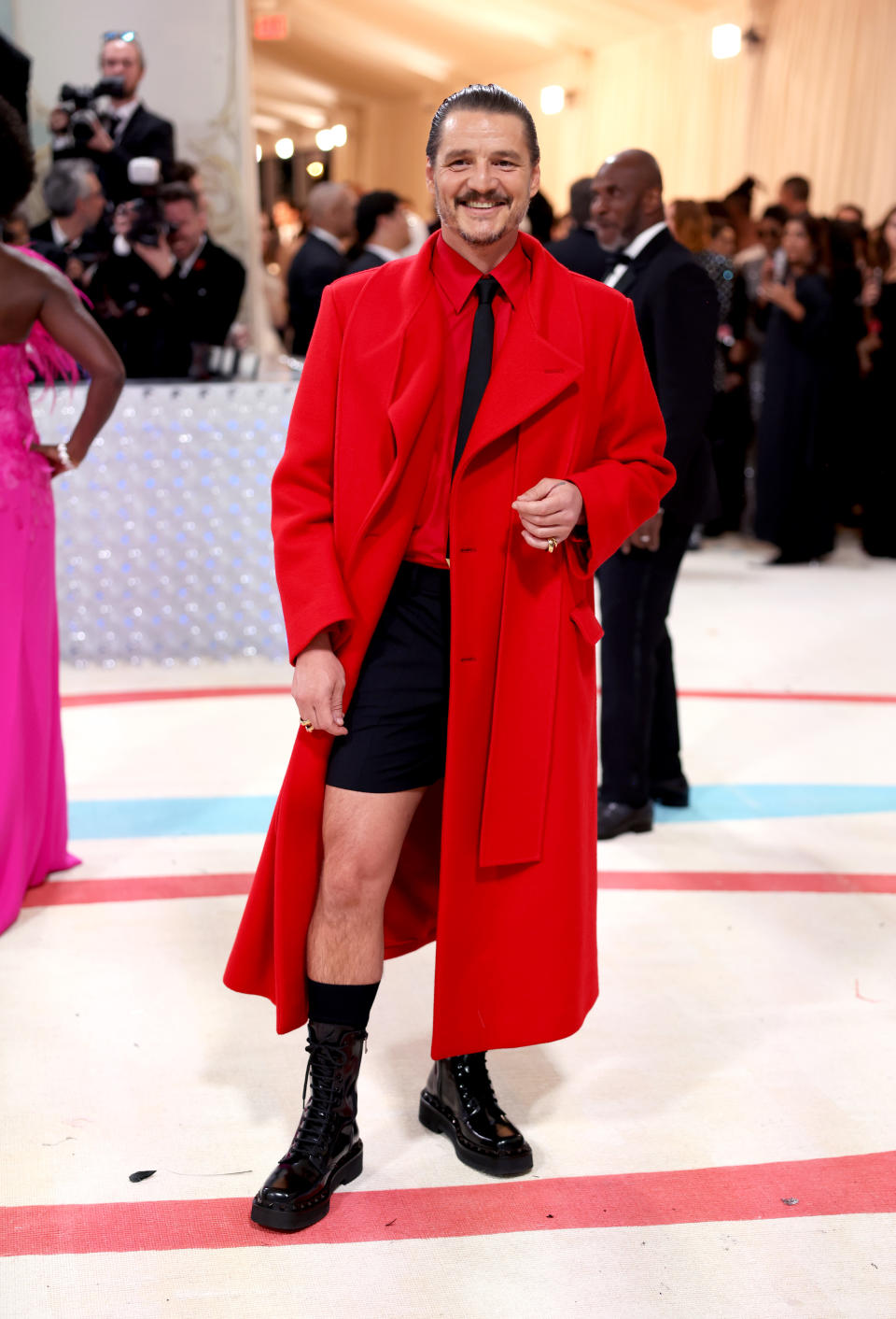 NEW YORK, NEW YORK - MAY 01: Pedro Pascal attends The 2023 Met Gala Celebrating 