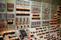 The control room at the Pickering Nuclear Power Generating Station near Toronto