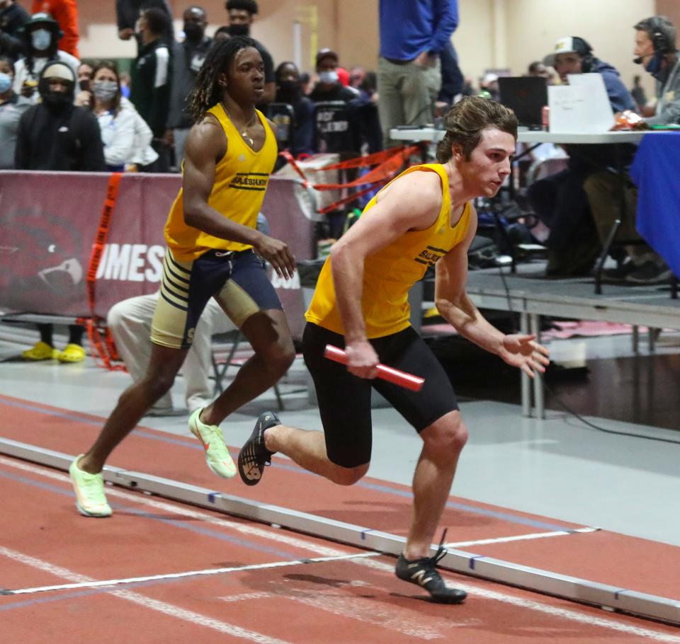 Vinny Dellicompagni (right), Salesianum