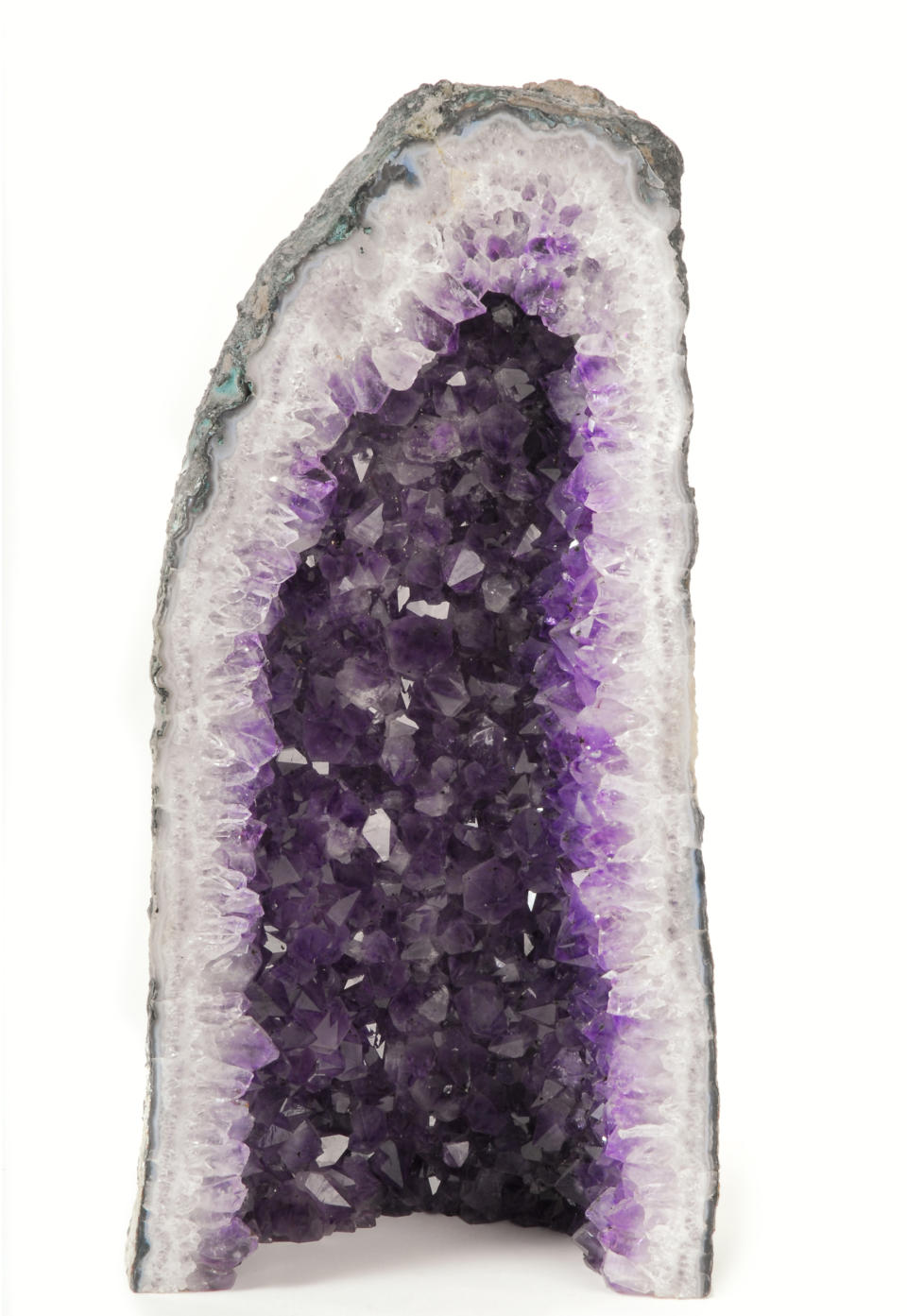Das kräftige Lila in den „Gem Roots“ nennt sich „Purple Tourmaline“ und erinnert an die Farbe von Amethyst. (Bild: Rex Features)