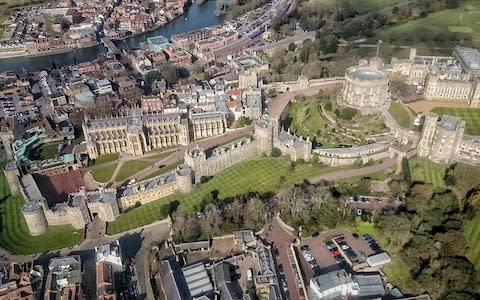 Windsor Castle from the air