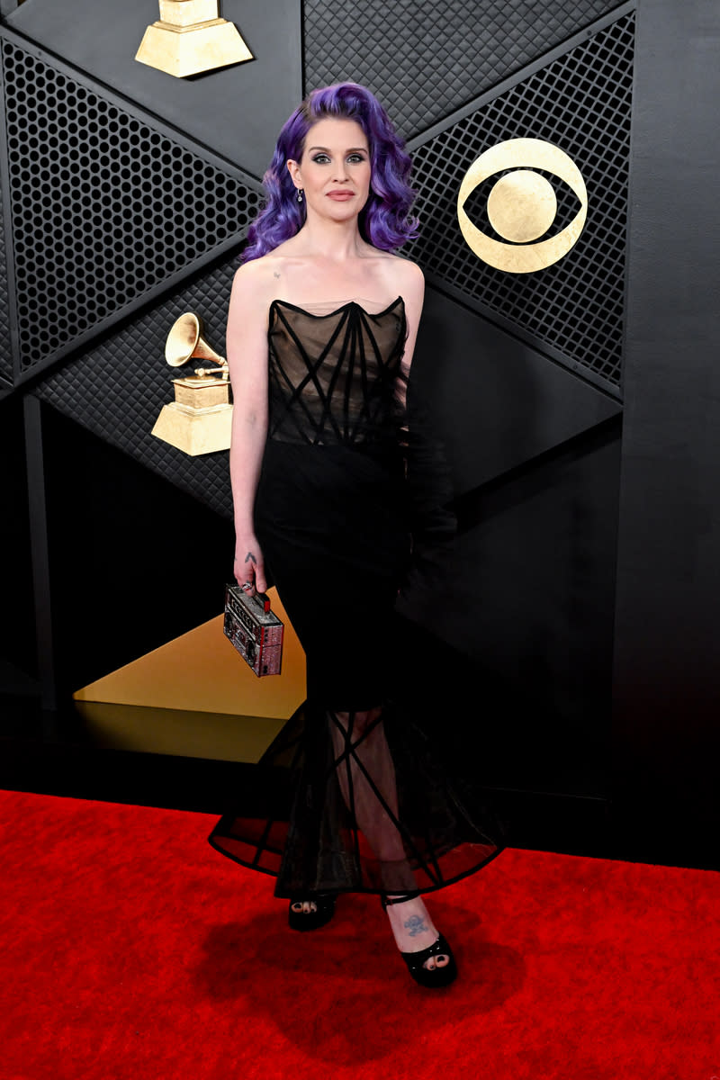 Kelly Osbourne at the 66th Annual GRAMMY Awards held at Crypto.com Arena on February 4, 2024 in Los Angeles, California.