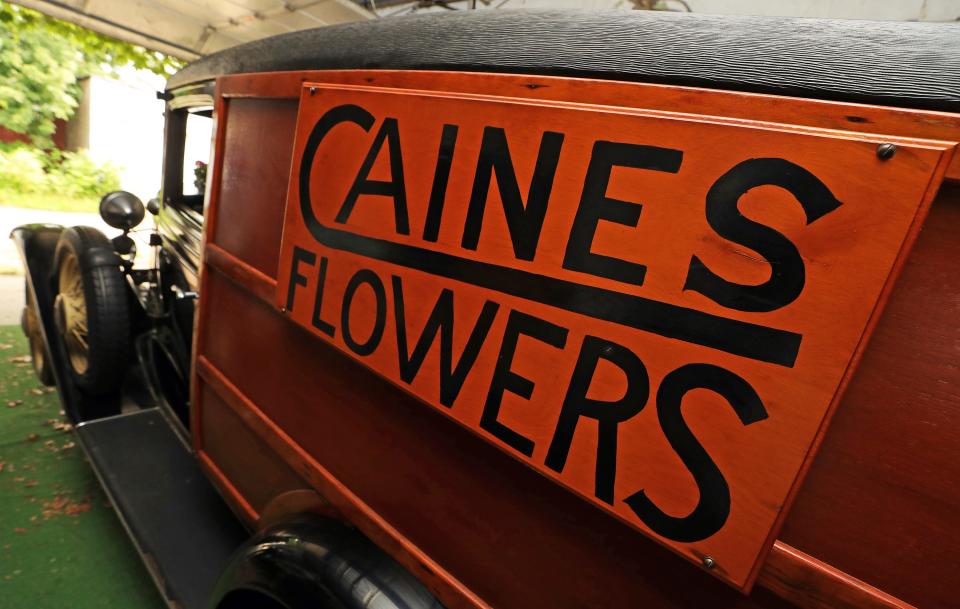 Caines Flowers is looking to sell its 1931 Chevrolet Woody.