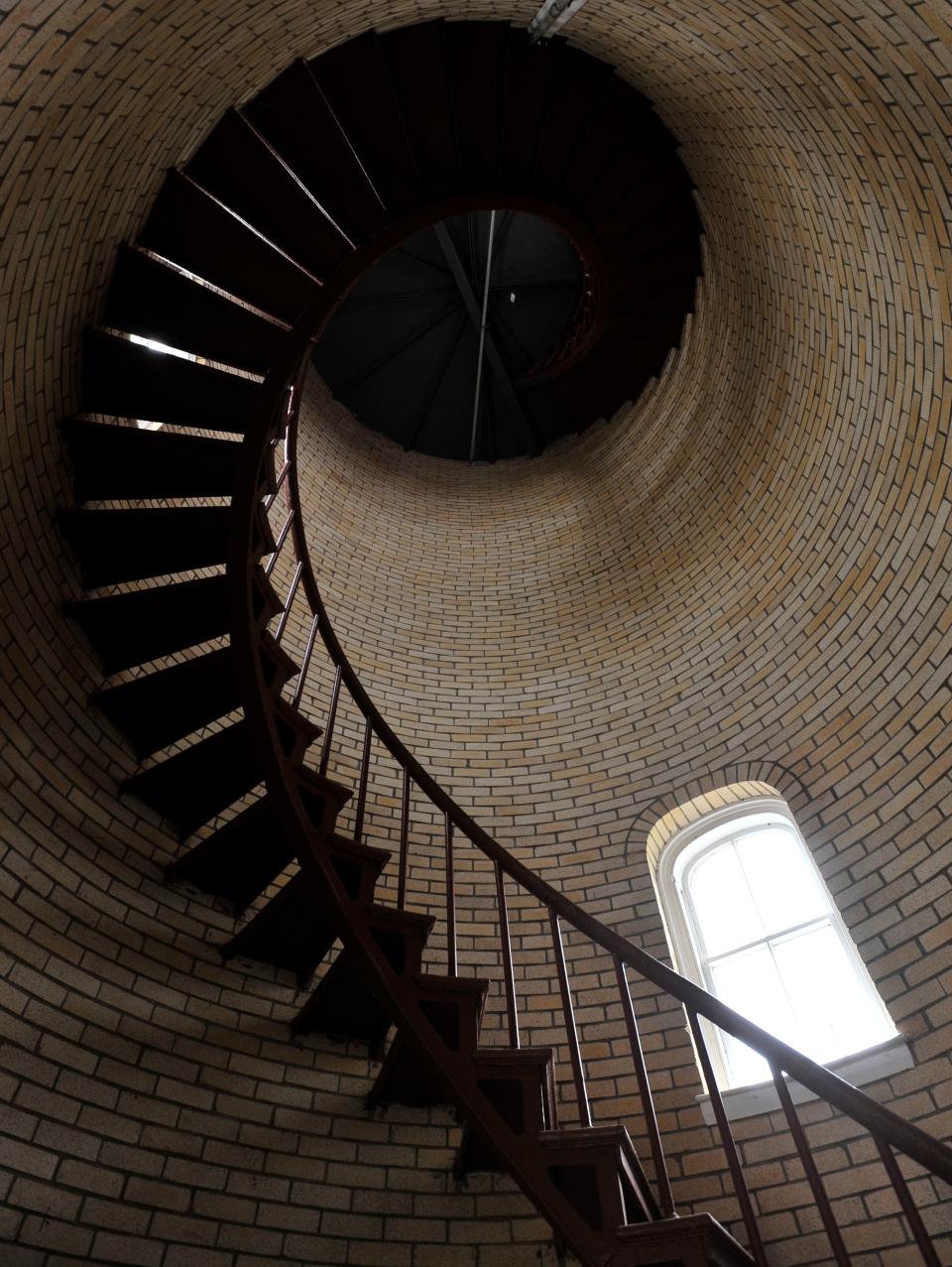 The winding stairway at Nauset Light. File photo.