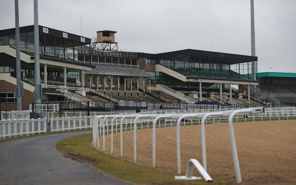 After being empty for weeks, Newcastle is in line for the first racing action post lockdown - PA