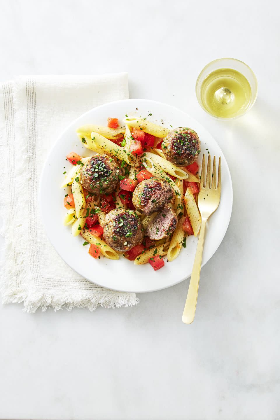 <p>When you need to get fancy with your standard spaghetti and meatballs, it's ground lamb to the rescue. </p><p><em><span class="redactor-invisible-space"><a href="https://www.goodhousekeeping.com/food-recipes/a38875/grilled-rosemary-lamb-meatballs-recipe/" rel="nofollow noopener" target="_blank" data-ylk="slk:Get the recipe for Grilled Rosemary Lamb Meatballs »;elm:context_link;itc:0;sec:content-canvas" class="link "><span class="redactor-invisible-space">Get the recipe for Grilled Rosemary Lamb Meatballs »</span> </a></span></em></p>