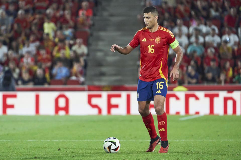 西班牙中場Rodri。（Photo by Rafa Babot/Getty Images）