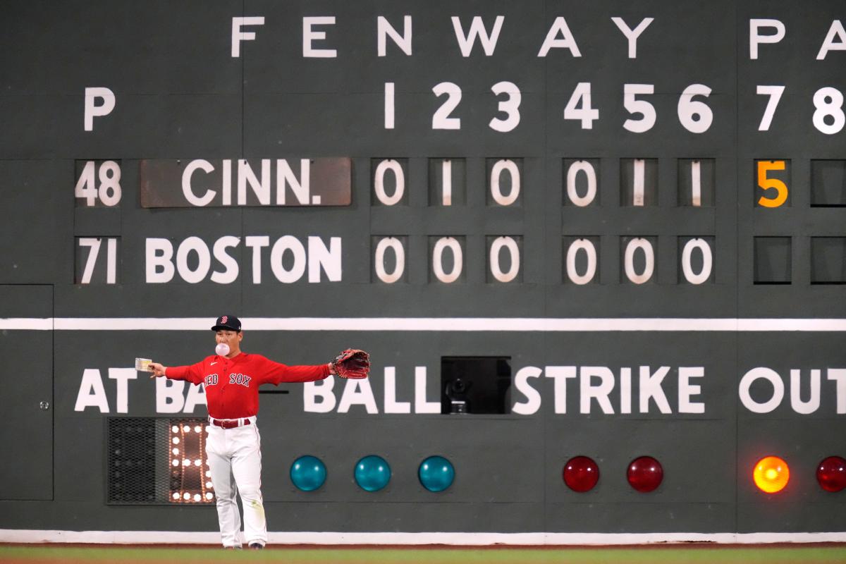 Casino Logo Added To Fenway's Green Monster