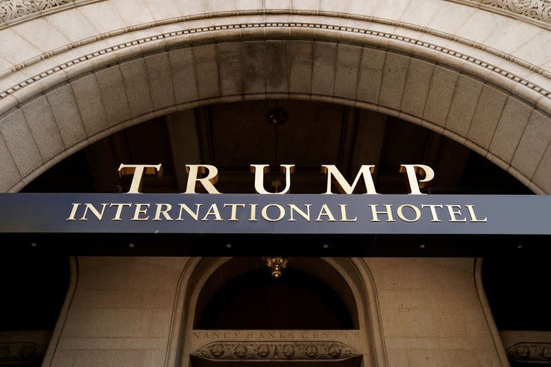 FILE PHOTO: The Trump International Hotel is seen in Washington