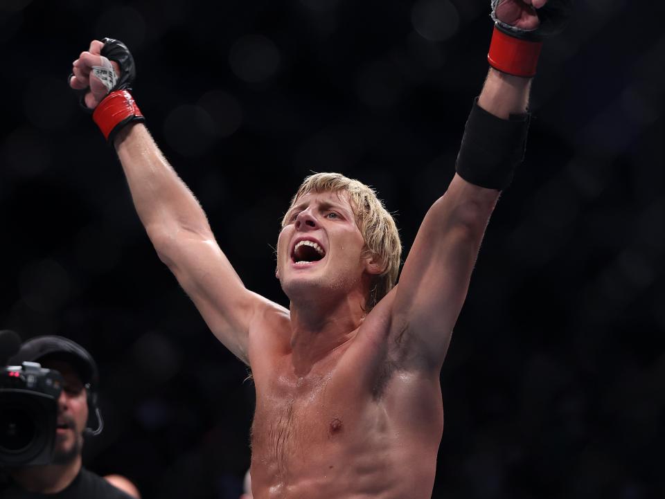 Paddy Pimblett submitted Jordan Leavitt in the second round (Getty Images)