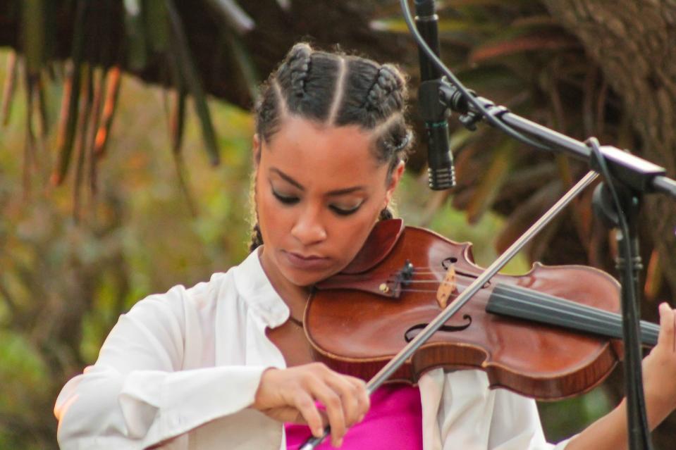 Lady Jess, a violinist, arts leader and advocates, will take part in a program for the Hermitage Artist Retreat.