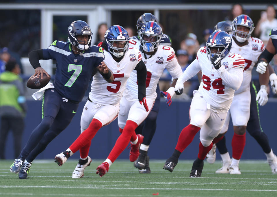 More than 40% of Yahoo Sports users picked the Seahawks to beat the Giants this week