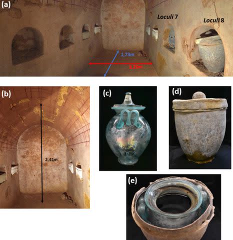 <p>Juan Manuel Roman/ Journal of Archaeological Science</p> Location of the world's oldest wine, found in a Roman tomb in Spain