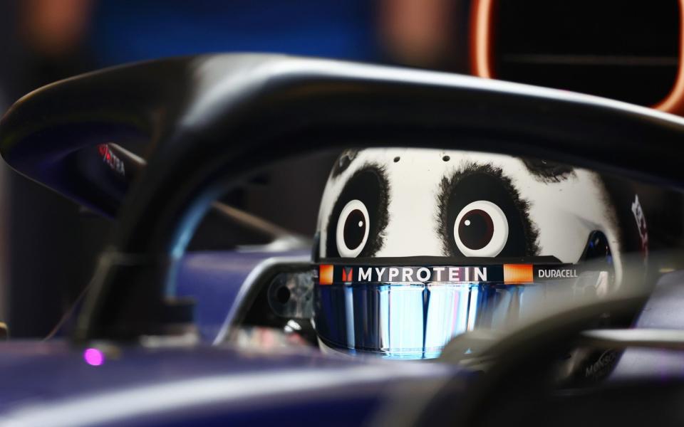 Alexander Albon of Thailand and Williams in the cockpit of his Williams FW46 Mercedes ahead of practice of the F1 Grand Prix of China at Shanghai International Circuit on April 19, 2024 in Shanghai, China.