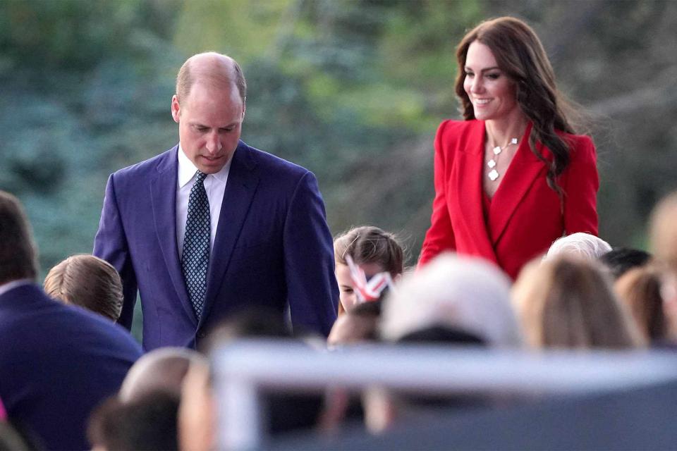 JONATHAN BRADY/POOL/AFP via Getty  Prince William and Kate Middleton