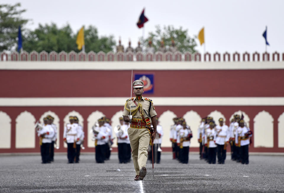 Passing out parade in New Delhi