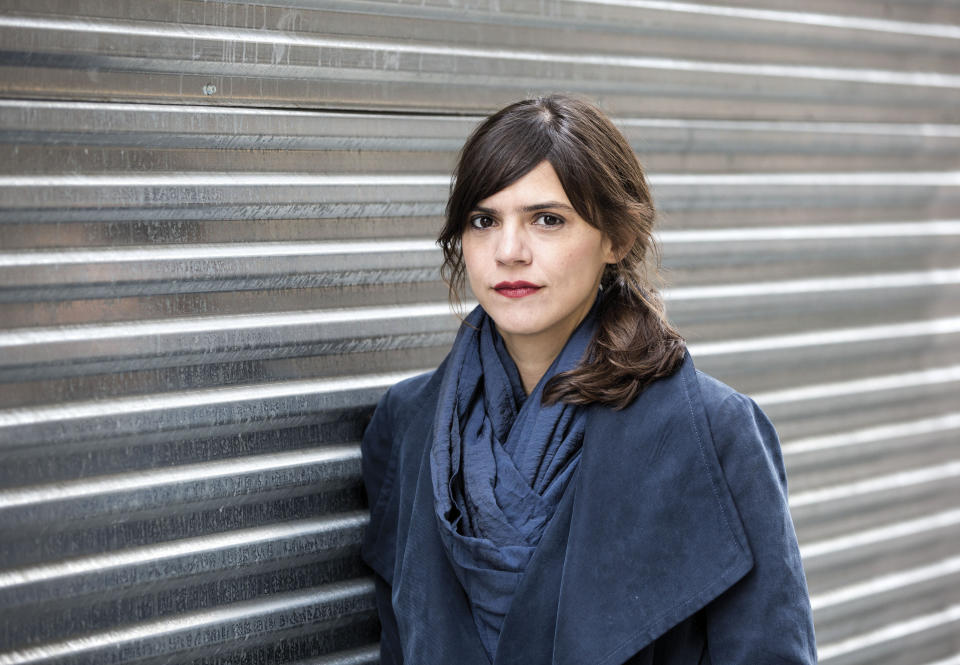 This undated image released by Vintage Español shows Valeria Luiselli, author of “Lost Children Archive" (Desierto sonoro). (Diego Berruecos/Gatopardo via AP)