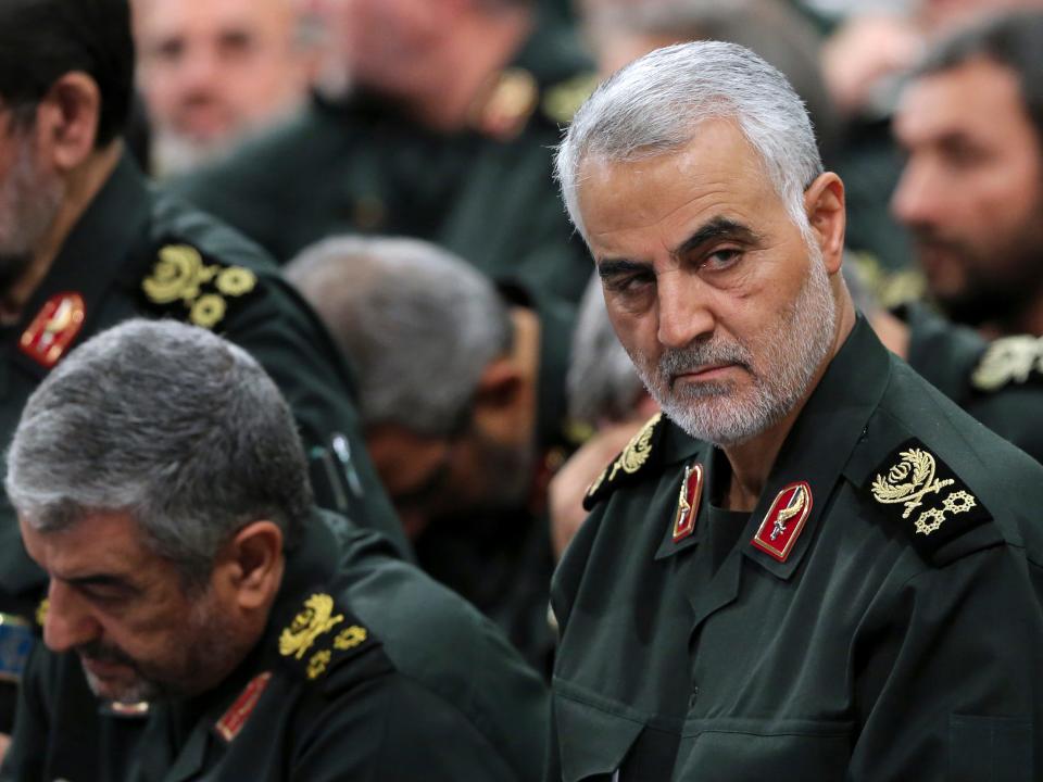 Qassem Soleimani Iran Revolutionary Guard