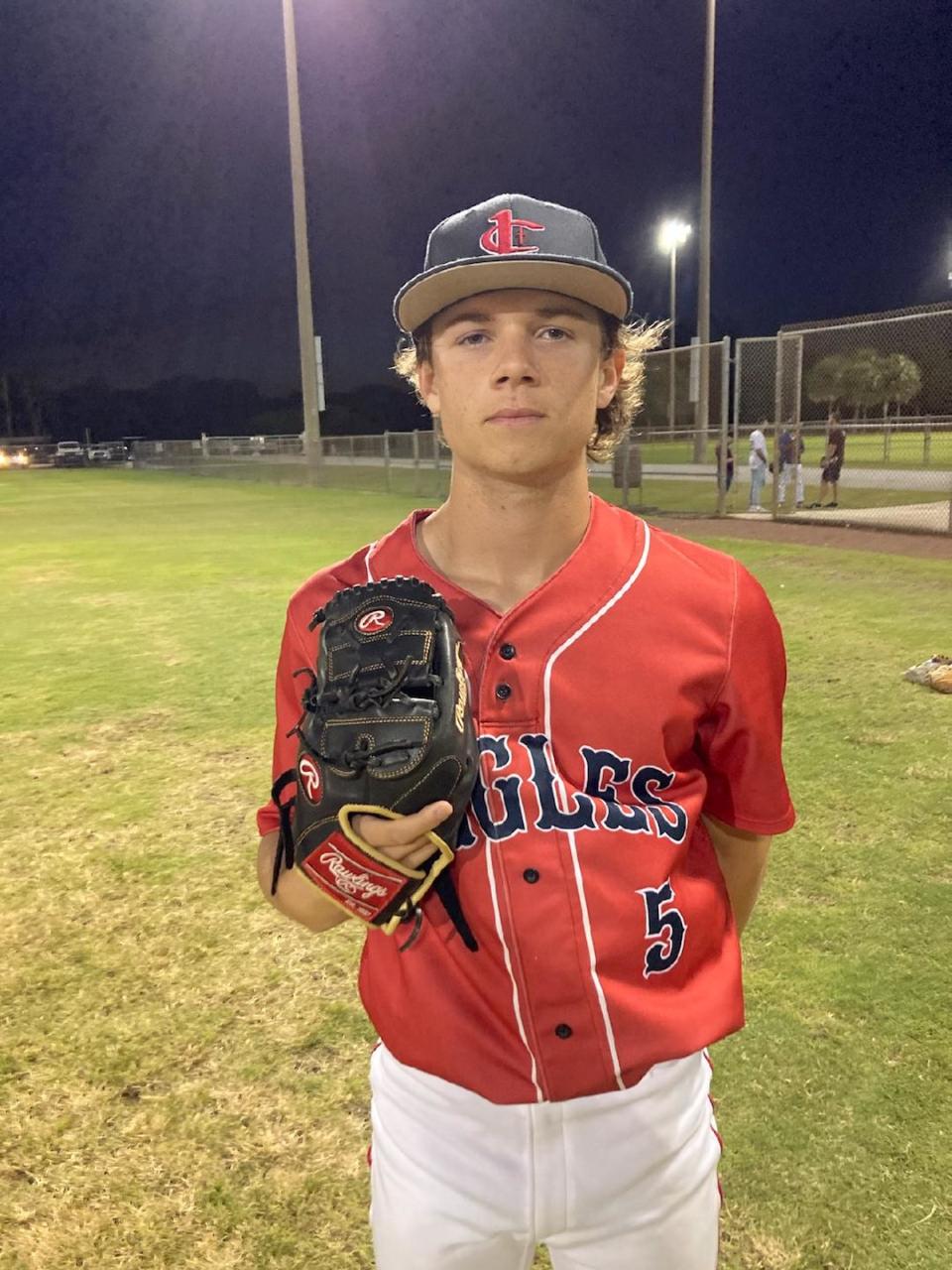 Jupiter Christian pitcher Liam Schulz