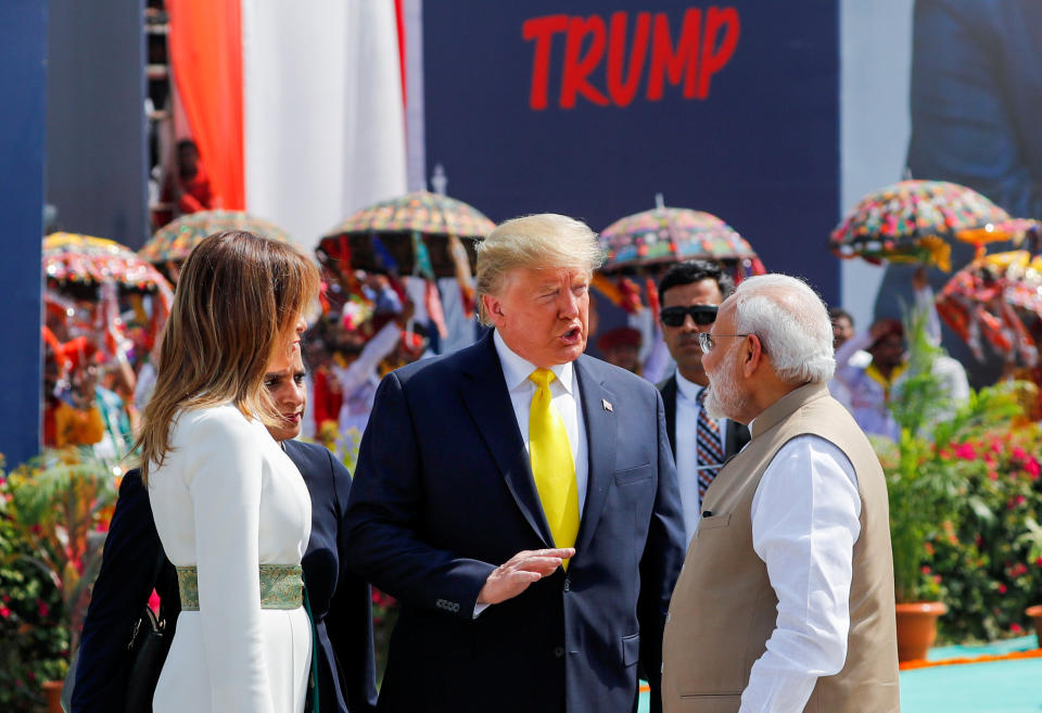 Donald Trump in India