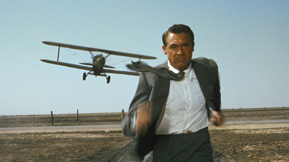 Cary Grant in North by Northwest.