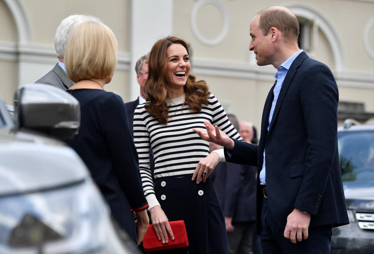Kate and William at the Cutty Sark in Greenwich [Photo: Getty]