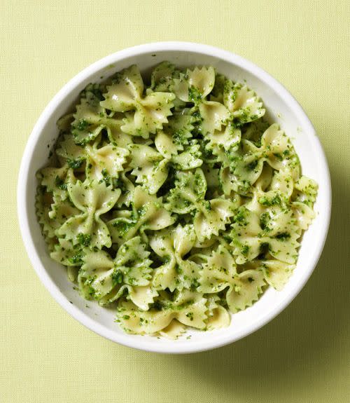 Spinach Pesto with Pasta