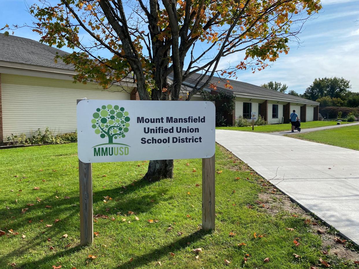 The offices of Mount Mansfield Unified Union School District in Jericho.