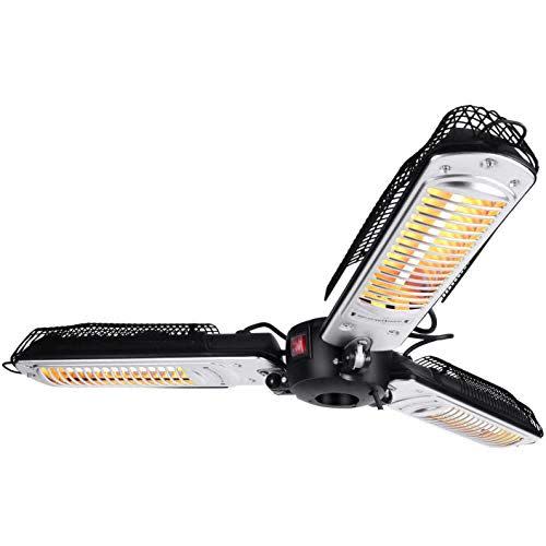 4) Best Umbrella Heater: WANGZI