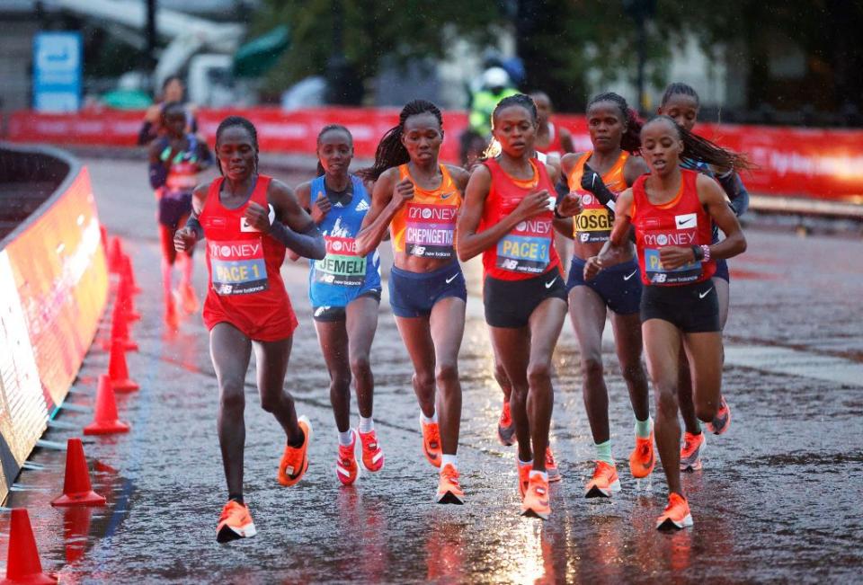 The best photos of the 2020 London Marathon