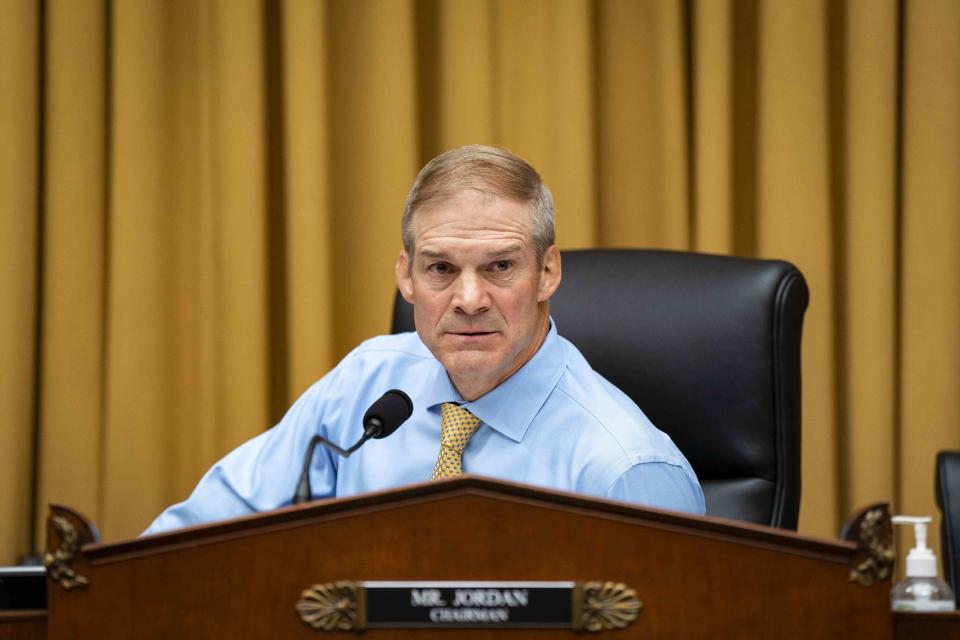 <p>Al Drago/Bloomberg via Getty</p> Jim Jordan