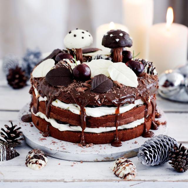 Christmas Cake with 'Frosticle' Icing