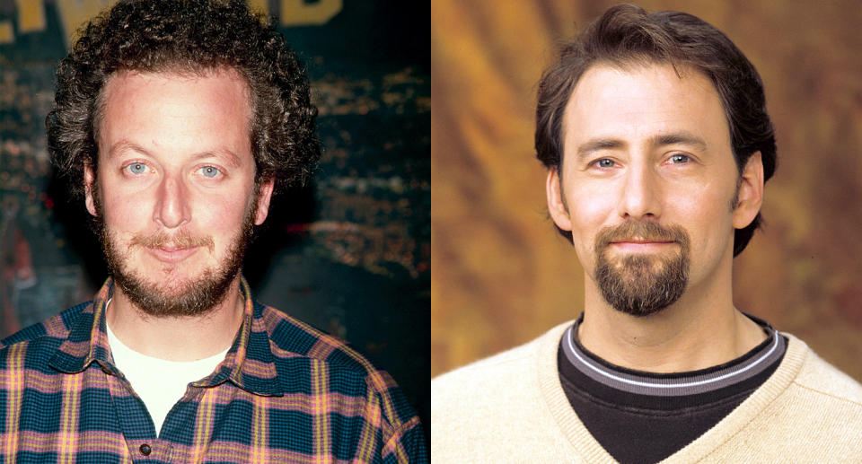 Daniel Stern, left, narrated <em>The Wonder Years</em> except for the aired pilot, which included voice-over by actor Arye Gross (right). Gross would later star on the sitcom <em>Ellen. </em>(Photo: Getty Images)