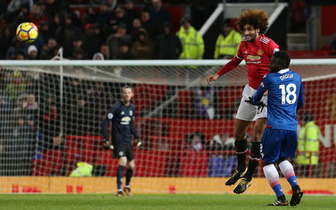 Marouane Fellaini in action - Credit: GETTY IMAGES