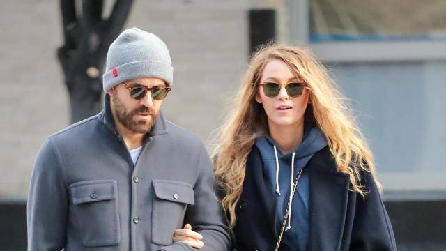 Blake Lively Can't Stop Wearing This Rare Blue Denim Chanel Bag