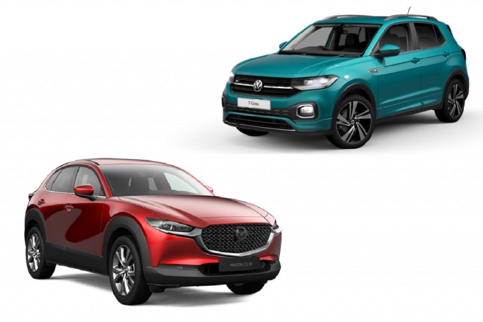 mazda-cx-30-volkswagen-t-cross-8