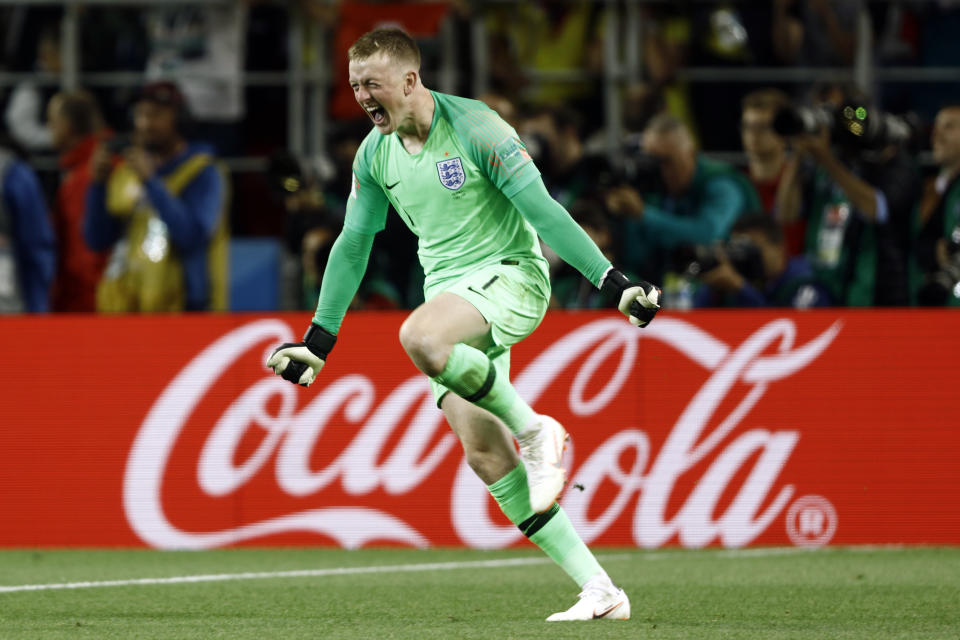 Jordan Pickford is England’s No.1, but he has plenty of pressure being applied by a group of keepers behind him