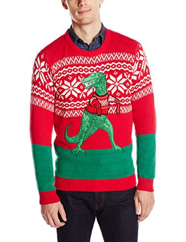 Dinosaur Ugly Christmas Sweater