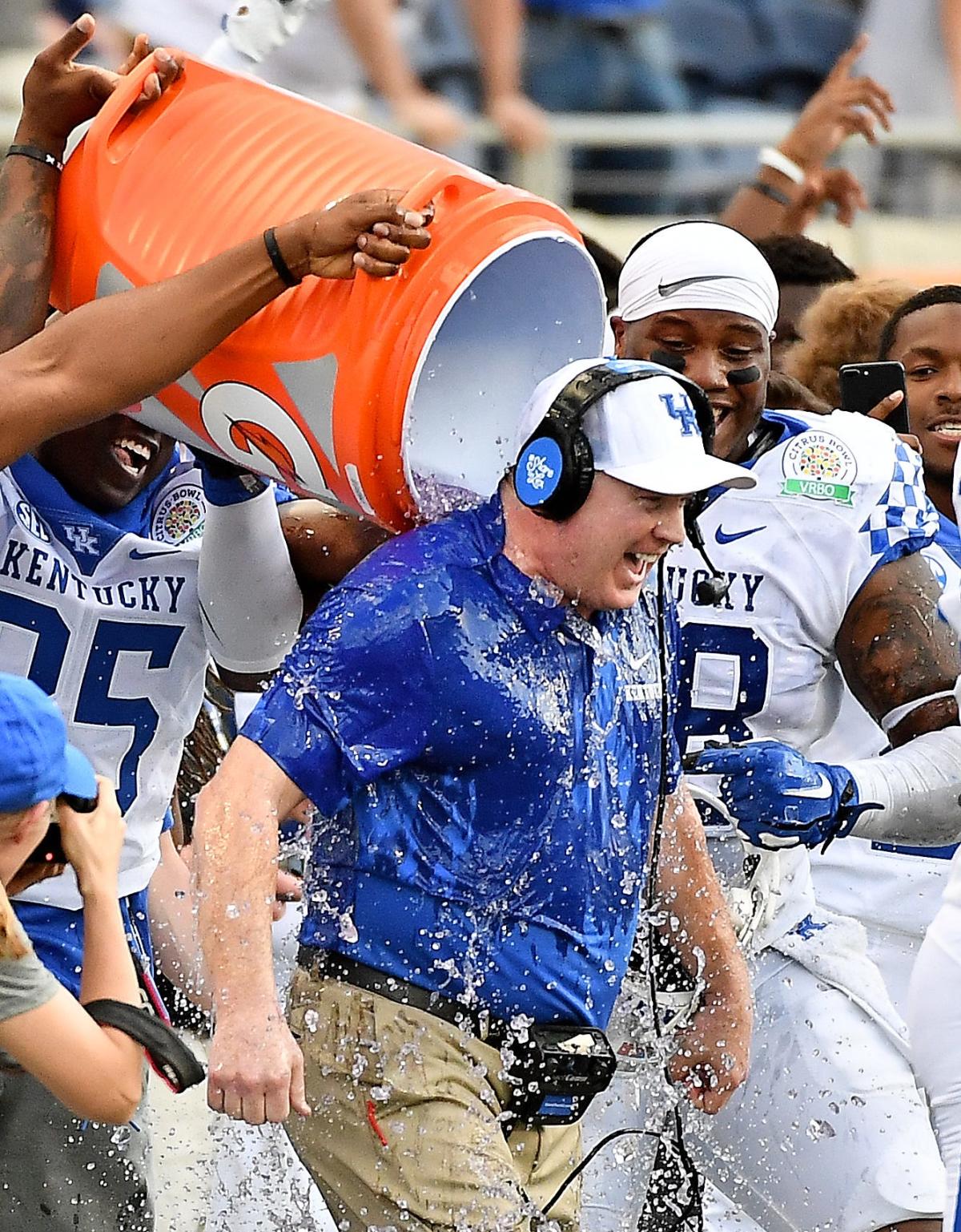 Looking back at Mark Stoops' milestone wins en route to a Kentucky