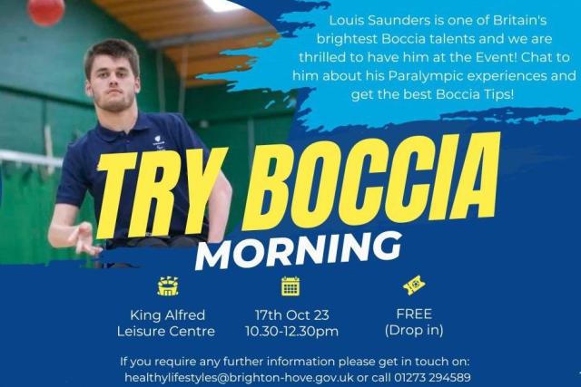 Meet Louis Saunders Sussex s local Paralympian boccia and