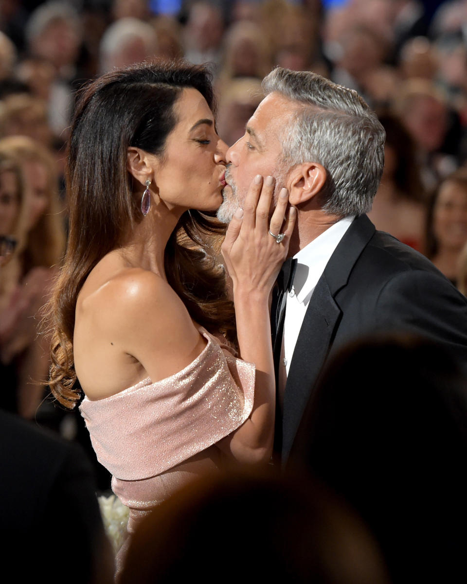 George and Amal Clooney (Kevin Winter / Getty Images)