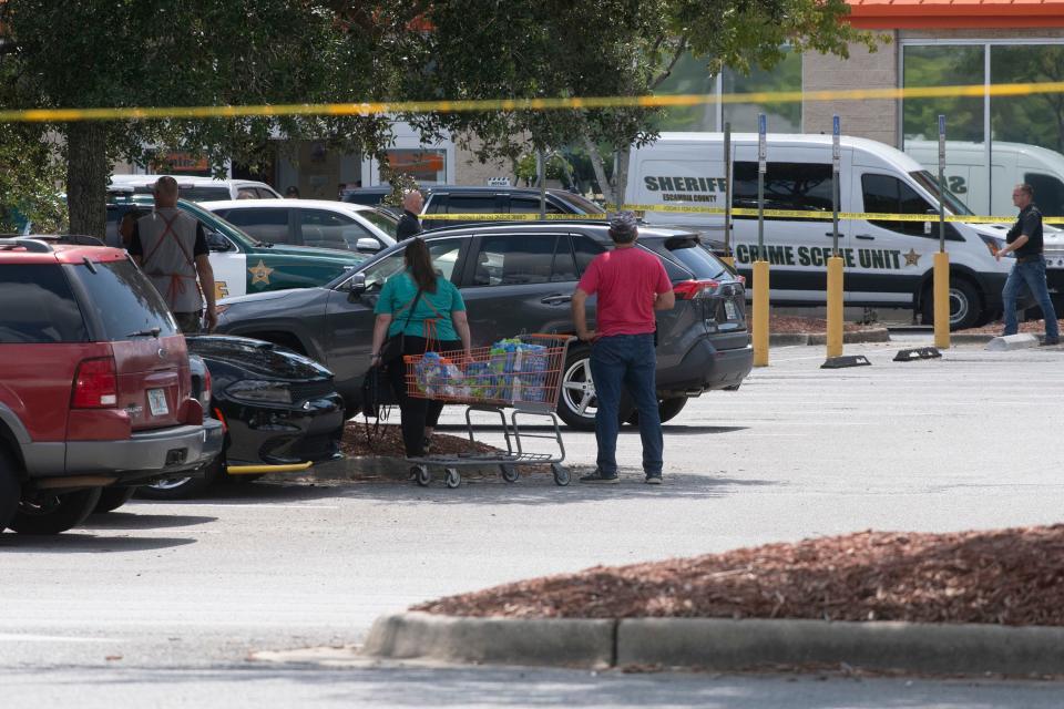 Escambia County Sheriff's Office is investigating a fatal shooting at the Davis Highway Home Depot on Friday, Aug. 11, 2023. 