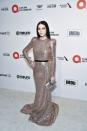 <p>Michelle Trachtenberg at the Elton John AIDS Foundation Academy Awards party.</p>