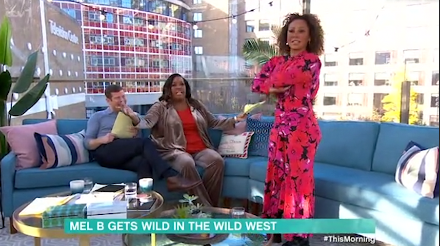 This Morning chaos as alarm bells end Mel B interview