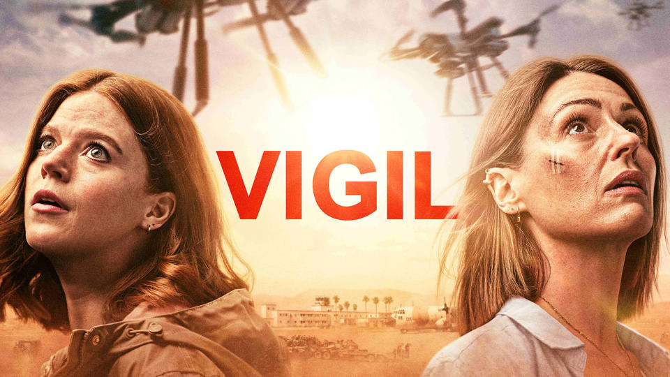 Vigil season 2 new artwork of DCI Amy Silva (Suranne Jones) and DI Kirsten Longacre (Rose Leslie)