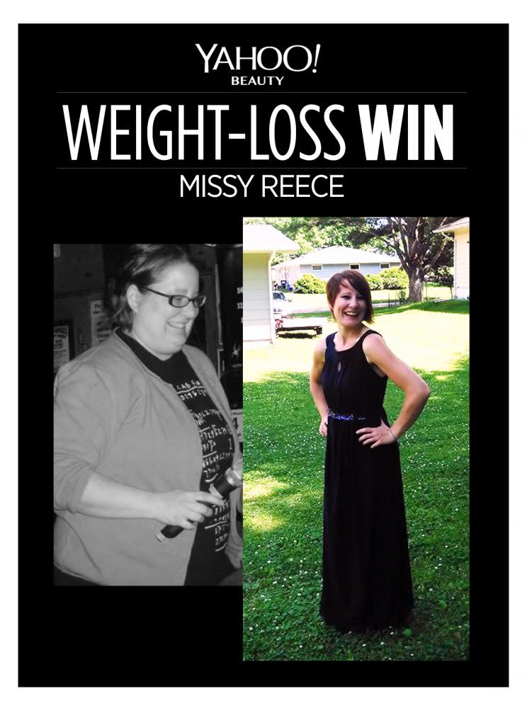 Missy Reece lost 100 pounds
