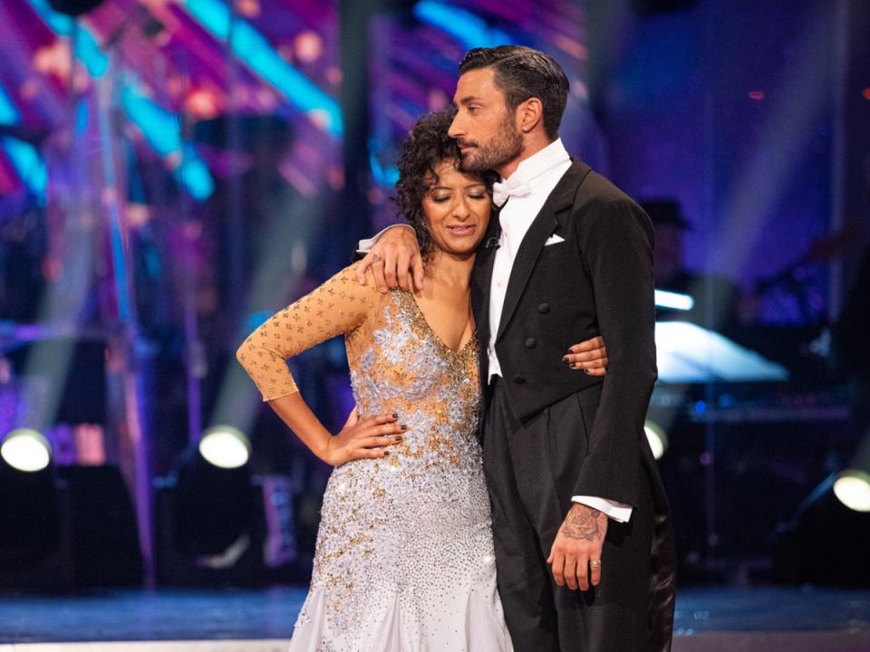 Ranvir Singh and Giovanni Pernice were eliminated from the competition  in 2020 (BBC / Guy Levy)