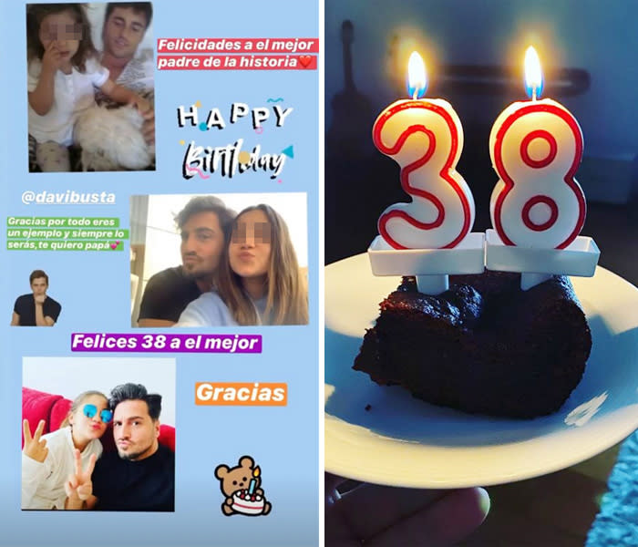 David Bustamante recibe la felicitación de cumpleaños más bonita